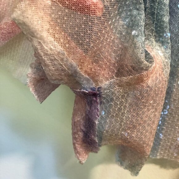 FARM Rio Rainbow Romper Music Festival/Eras Tour/Pride/Hippie/Boho size L - Picture 9 of 14